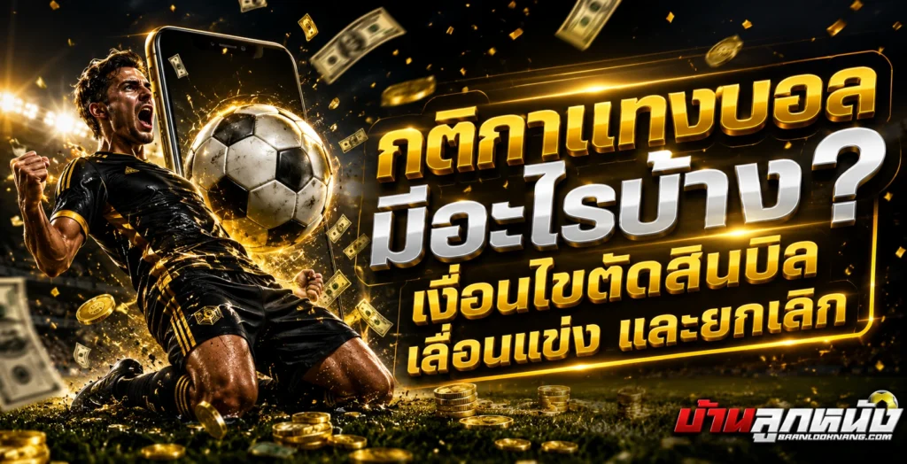 กติกาแทงบอล