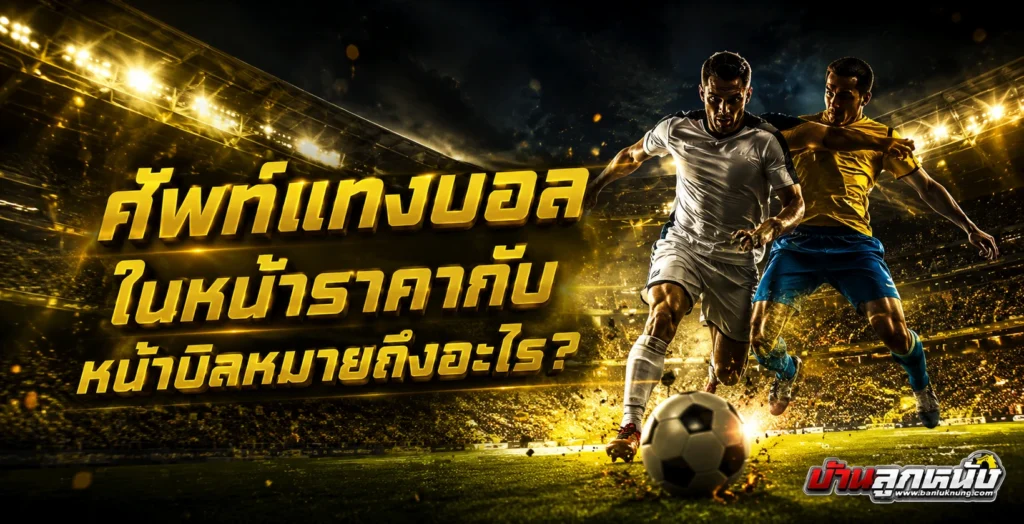 ศัพท์แทงบอล