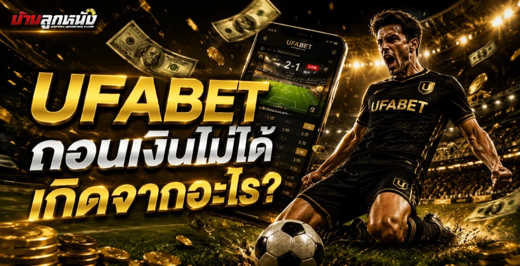 ufabet ถอนเงิน ไม่ได้