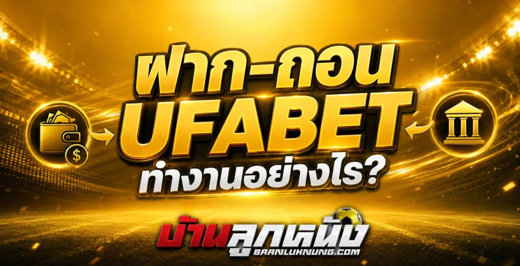 ฝาก-ถอน ufabet